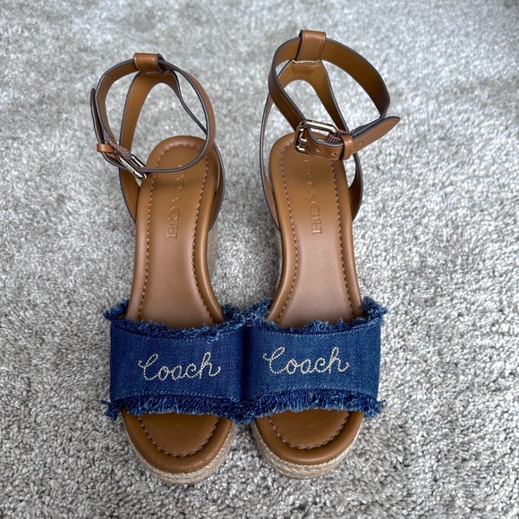 Coach Wedges - Picture 1 of 2